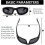 3 Pair Motorcycle Riding Glasses Padding Goggles Uv Protection Dustproof Windproof Motorcycle Sunglasses 3