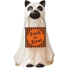 1PC Halloween Ghost Cat Candy Bowl Holder Halloween Candy Bowl Holder Trick or Treat Wizard Ghost Cat Buckets