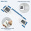 Child Safety Cupboard Locks 10 Pack Adjustable Cupboard Locks 4