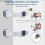 Child Safety Cupboard Locks 10 Pack Adjustable Cupboard Locks 2
