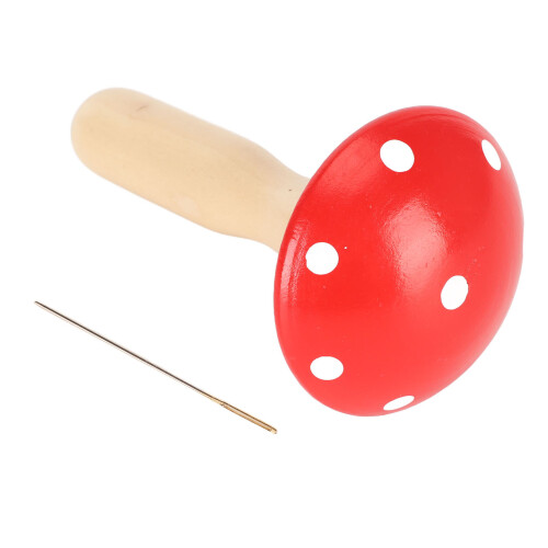 Darning Mushroom Detachable Curved Handle 1