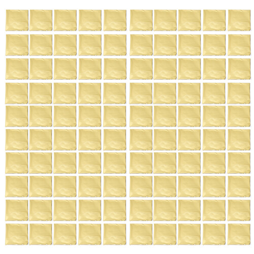 100pcs Imitation Gold Leaf Sheets Cuttable