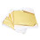 100pcs Imitation Gold Leaf Sheets Cuttable 6