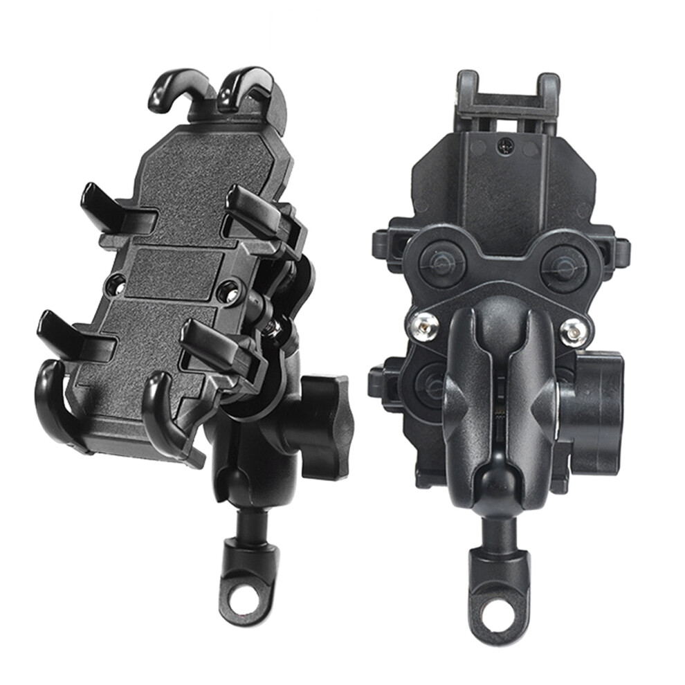 Motorcycle Phone Holder Shock Absorbing 8 Claws 9121376756443
