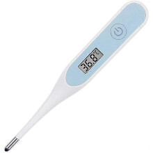 1 Pc Digital Basal Thermometer Quick Read Electronic Thermometer 20 Seconds Rapid Test Thermometer for Adult Babyblue