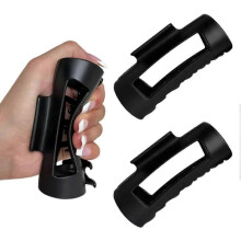 (Black) Cloud Clip, Square Frosting Hair Soft Claw Clips for Women, Flexible Clawclip for Thick Hair, Lightweight Large Cozy Clip, 2Pcs