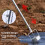 Bulb Planters Sod Remover Multipurpose, Mulch Film Hole Puncher, Adjustable  Retractable 2