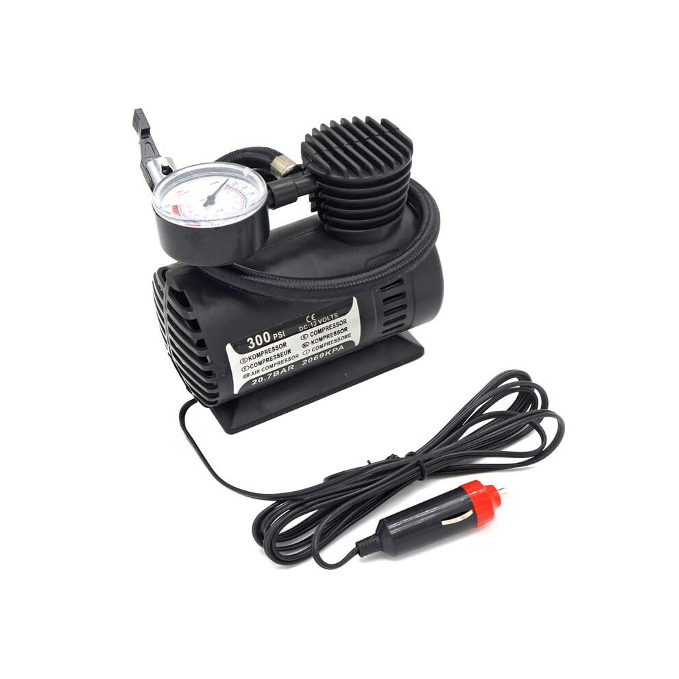 Faster 300Psi Tire Inflator Air Compressor, Air Pump For Car Tires With Pressure Gauge For Car, Bike, Motorcycle, Ball 477169072863