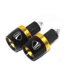 (Gold-A) For Ducati Monster 696 795 796 797 821 937 S2r 800 Motorcycle Accessories Aluminium Cnc Hand Grips Handle Bar End Cap