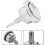 Geberit Type 280 Dual Actuation Push Button - Abs Chrome Plating (274.006) - 1 Kg (DPD) 4