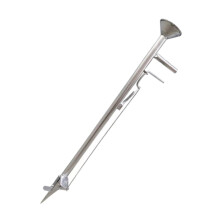 Garden Seeder,Manual Planter, Sowing and Fertilization, Practical Handheld Bulb Planting Tool Vegetable Metal Seeder, Length 93cm