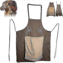 (1PCS) Creative Chef's Prank Apron for Men, The Ultimate Gag Gift Funny Cooking Grilling Aprons, Surprise Hiding in Pocket