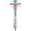 Stainless Steel Planting Garden Tools, Long Handled Bulb Planter Tools, Vegetable Transplanter (Double Handle) 3