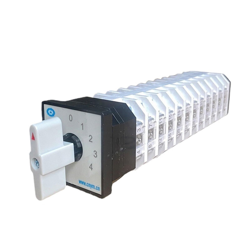04 Positions Lw1216/12 Cam Switch Changeover Rotary Selector 12 Poles Knots 48 Terminals 16A Power Control 477169075086