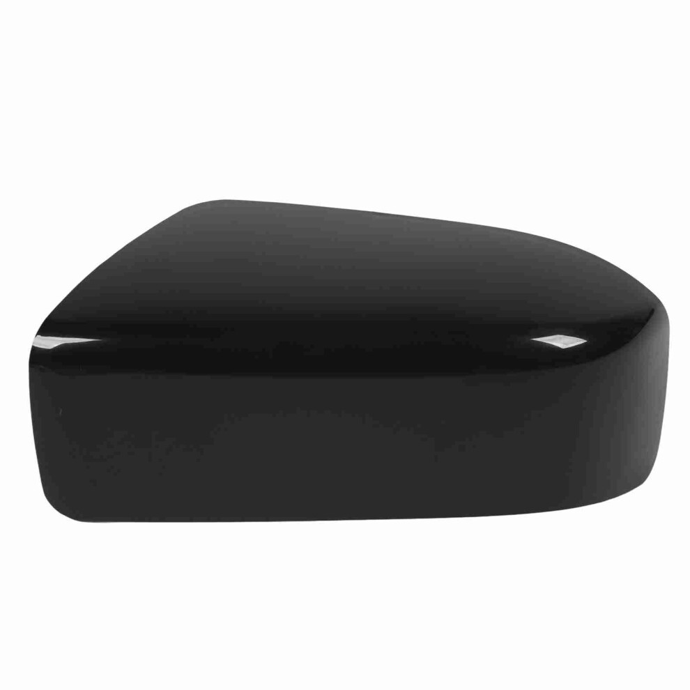 Side Rearview Mirror Cover Weather Proof Black 9121376762345