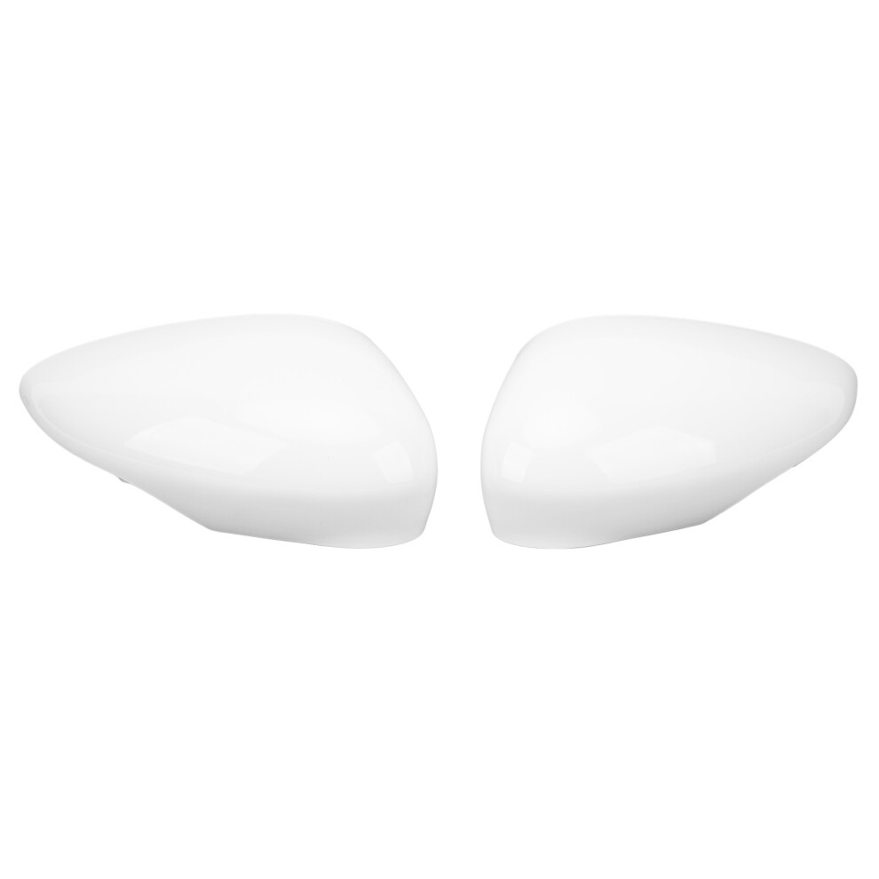 1Pair Rearview Mirror Cap 1594546 Wing White 9121376762734