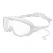 (White Transparent) Warddefend Swim Goggles,Wide View Anti Fog&UV Swimming Goggles,No Leaking Swim.