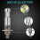 2x H1 LED Headlight Bulbs High/Low Beam Fog Light Kit 6000K Plug & Play 4