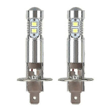2x H1 LED Headlight Bulbs High/Low Beam Fog Light Kit 6000K Plug & Play