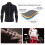 Men Long Sleeve Wetsuit Top Jacket Elastic 4