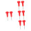 4sets Braille Writing Stylus for Blind Braille Writing Tool Blind Accessory Assistive Devices 2pcs4 1