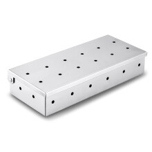 BBQ Tools BBQ Stainless Steel Wood Chips Smoker Box Wood Pellet Charcoal Grilling Generator for Fish Beef Meat