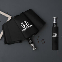 (Honda) 2025 Rain Windproof 10-bone Auto Logo Umbrella