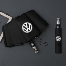 (public) 2025 Rain Windproof 10-bone Auto Logo Umbrella