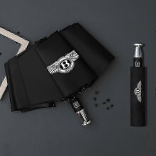 (Bentley)2025 Rain Windproof 10-bone Auto Logo Umbrella