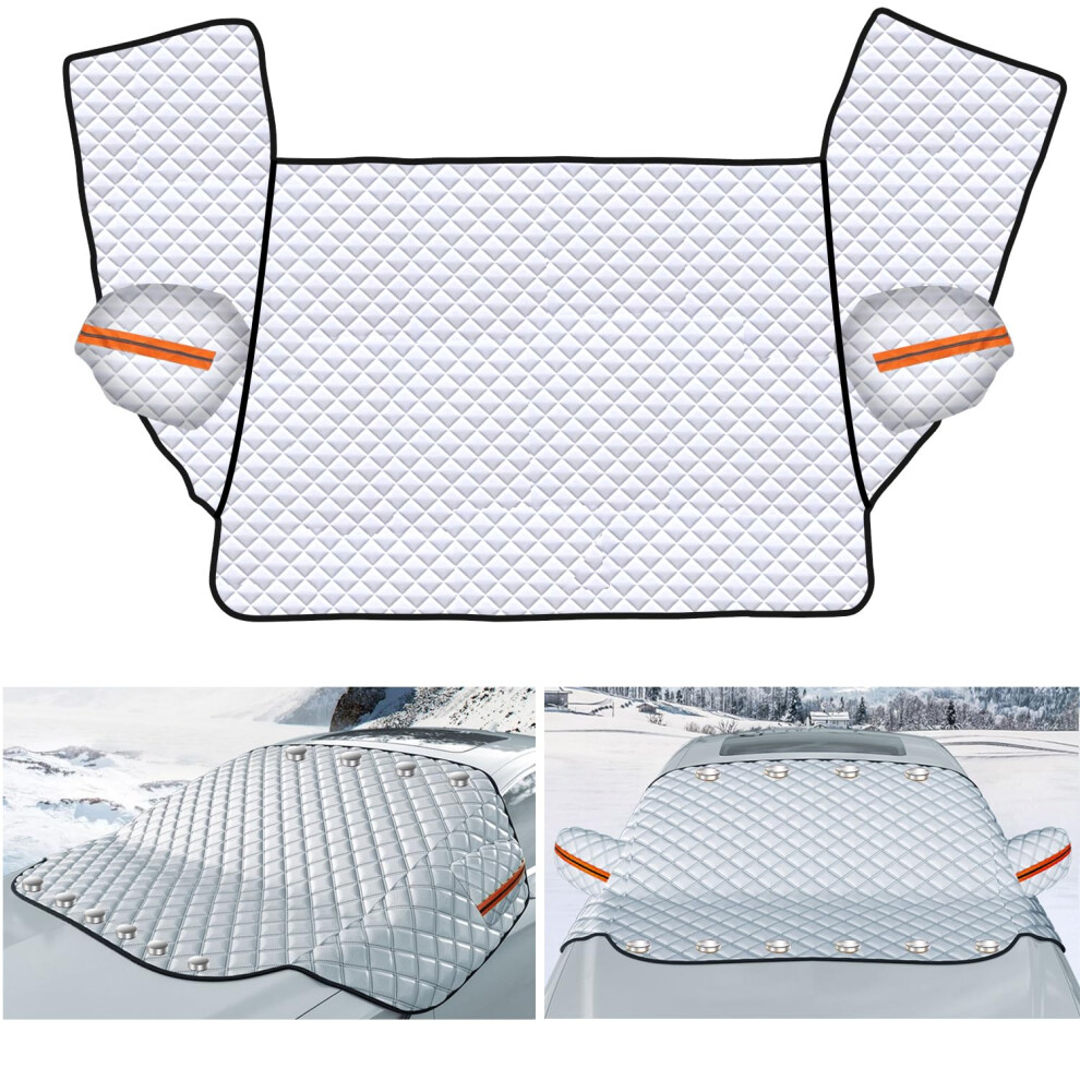 Windshield Snow Cover Cover The Side Window, 4Layer Protection For Snow, Ice, Uv 477169077769
