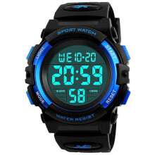 Boys Digital Watches, Kids Sports Waterproof Watch with Alarm/timer/el Light,blue Childrens Outdoor Digital Watch for Teenagers Boys