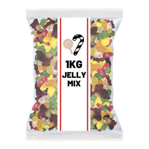 (1kg Blue Sweets Mix) 1kg Value Pick N Mix Sweets Bag 2