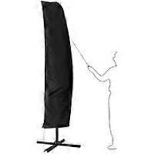 (As show, One size) Parasol Cover UV Resistant Water Repellent UV Protection Sunshade Cover Garden,Black