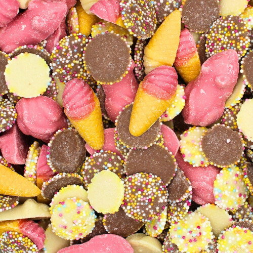 (Chocolate Assortment) Small Sweet Jar - Retro & Traditional Sweets