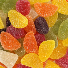 (Fruit Jellies) Small Sweet Jar - Retro & Traditional Sweets