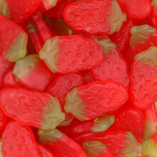 (Giant Strawberries) Small Sweet Jar - Retro & Traditional Sweets