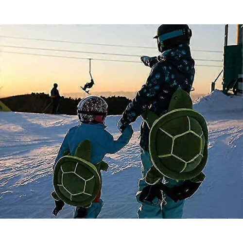 (green) Protective Gear For Skiing Skating Snowboarding Cute Turtle Tortoise Cushion 1