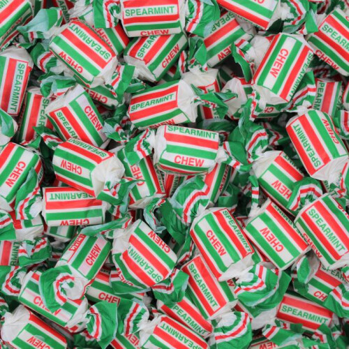 (Spearmint Chews) Small Sweet Jar - Retro & Traditional Sweets