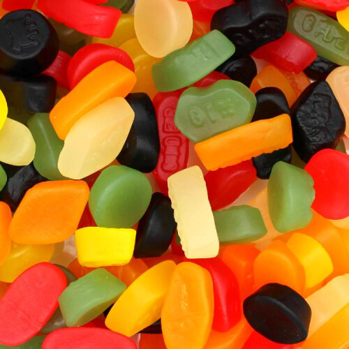 (Wine Gums) Small Sweet Jar - Retro & Traditional Sweets