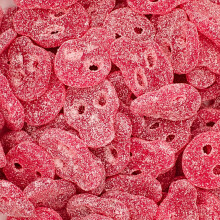 (1kg Sweet Pouch) Red Skulls