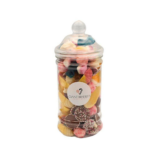 (Blue Sweets Mix) Small Sweet Jar - Retro & Traditional Sweets 1