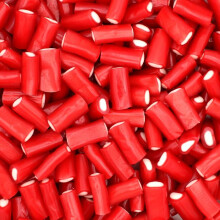 (Strawberry Pencil Bites) Small Sweet Jar - Retro & Traditional Sweets