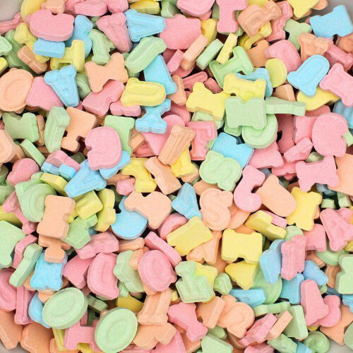 (225g Sweet Pouch) Candy Alphabet ABC Letters