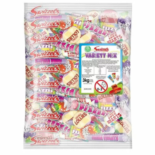(3kg Bulk Bag) Swizzels Variety Mix 2