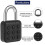 (As show, One size) Combination Lock 6 Digit Password Code Digital Padlock Push Button Safe Padlock Security Padlock Locker Lock Apartment Lock 4