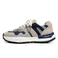 (Beige, 44) Mens Womens Sneakers Breathable Running Shoes Fashion Sport Shoes 8079