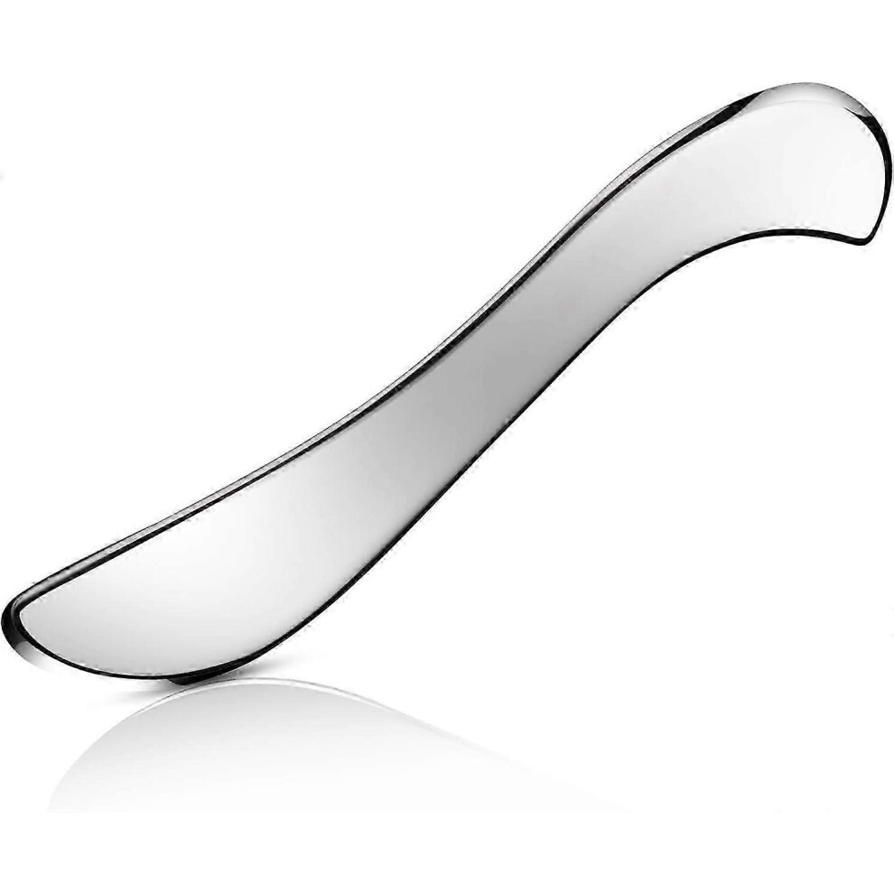 (As show, One size) Stainless Steel Gua Sha Muscle Scraper Tool, Myofascial Scraping Tools For