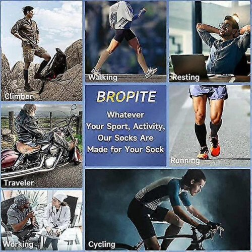 (S M, copper black) Medical Compression Socks Zipper Professional Leg Support Thickened Women's Socks 2