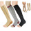 (S M,butterfly zipper socks)Medical Compression Socks Zipper Professional Leg Support Thickened Women's Socks 1