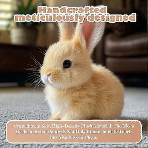 (pink)Hopping Bunny Toy,Rabbit Plush Interactive Toys,Electric Rabbit Toys 2